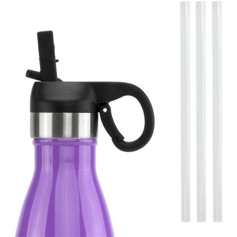 Pop Up Straw Cap For 17 Ounce Insulated Water Bottles