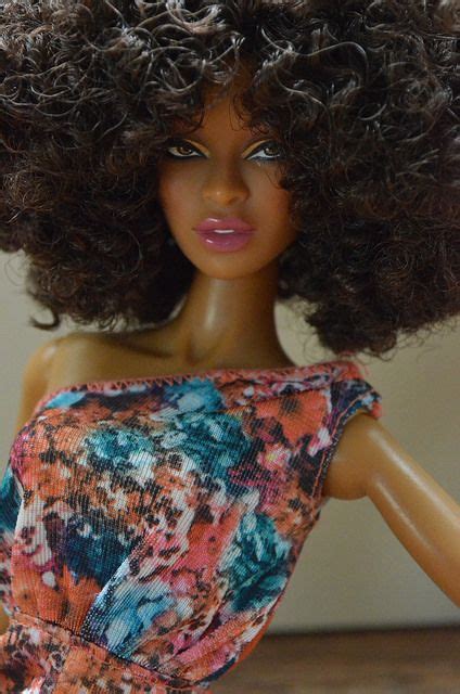 Adele Beautiful Barbie Dolls Natural Hair Doll Black Barbie