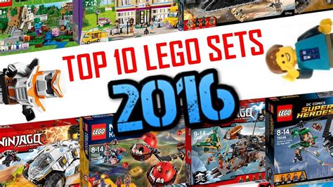 Top 10 Best Lego Sets Of 2016 Feat 101dalek Youtube