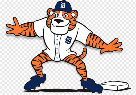 Detroit Tigers Comerica Park Paws Mascot Tiger Stadium Pastime Sports