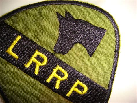 Us 1st Cavalry Division Lrrp Vietnam War Patch Ebay