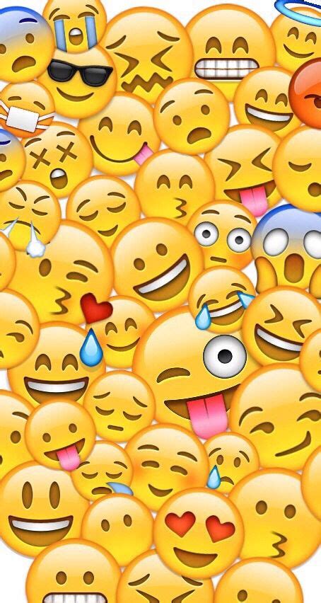 Emojis Background Papel De Parede Emoji Ideias De Papel De Parede