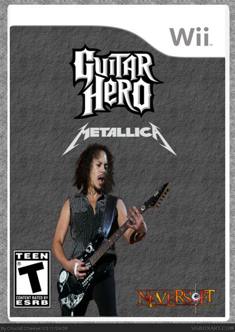 Guitar Hero Metallica Wii Box Art Cover By Chuckecheese123