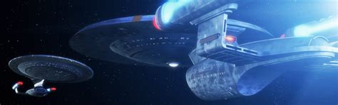 Star Trek Uss Enterprise Spaceship Dual Monitors Multiple Display