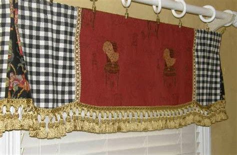 There are plenty of fun colors and designs just right for any child's room, including bright pinks or blues, wildlife print, geometric shapes, and whimsical patterns. Custom Valance Curtain French Country Provence Red Gold ...