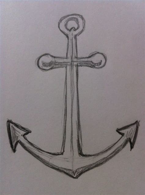 There are easy pictures to draw everywhere you look. How to Draw an Anchor