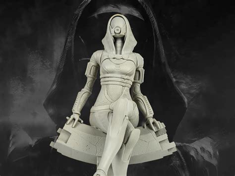 Mass Effect Tali Zorah Nar Rayya Prototype Limited Edition Statue