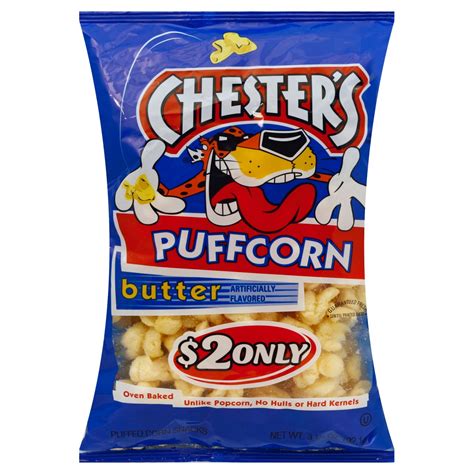 Chesters Butter Puffcorn Shop Popcorn At H E B