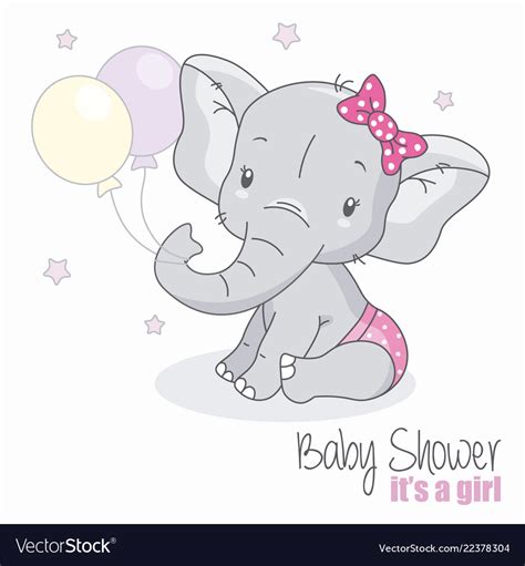 Are you searching for baby shower png images or vector? Baby shower girl Royalty Free Vector Image - VectorStock