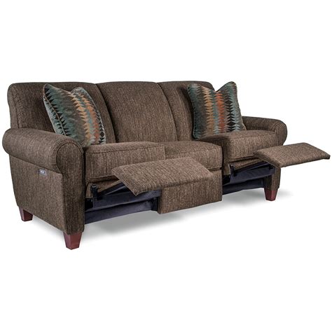 Accessories like matching mirrors and lamps are also available. La-Z-Boy "Bennett" duo Reclining Sofa - Ross Furniture Company