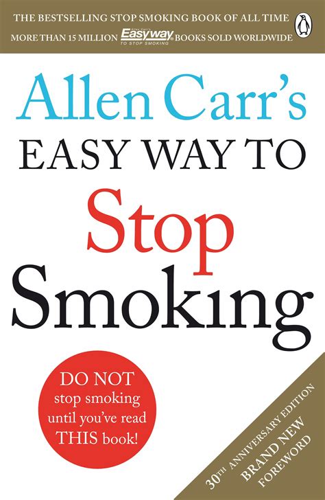 Allen Carrs Easy Way To Stop Smoking By Allen Carr Penguin Books