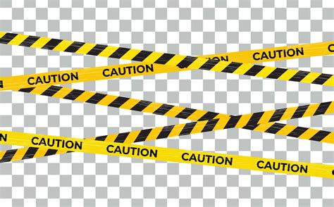 Caution Warning Lines Danger Signs Isolated Vector Art At Vecteezy