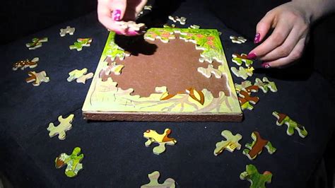 Asmr Wooden Jigsaw Puzzle Youtube