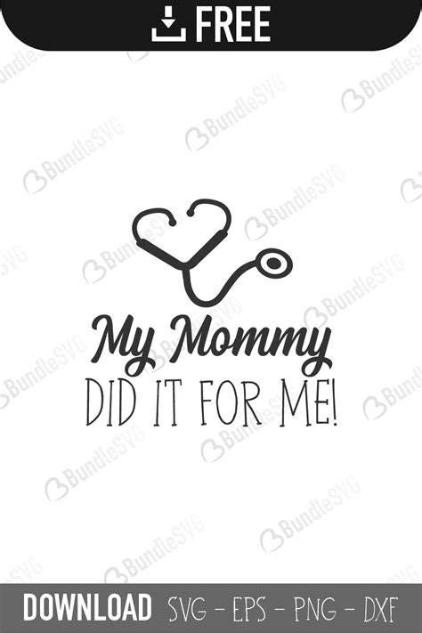 My Mommy SVG Cut Files Free Download | BundleSVG