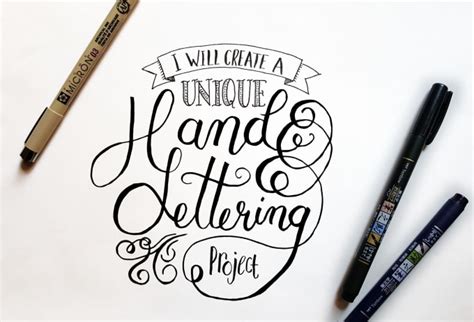 Create A Unique Hand Lettering Project By Jenegan Fiverr