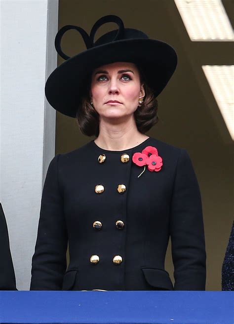 Kate Middleton Remembrance Day Ceremony In London 11122017