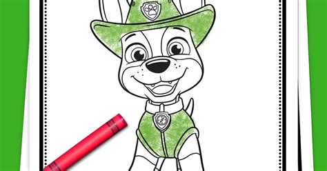 PAW Patrol Tracker Coloring Pack Nickelodeon Parents