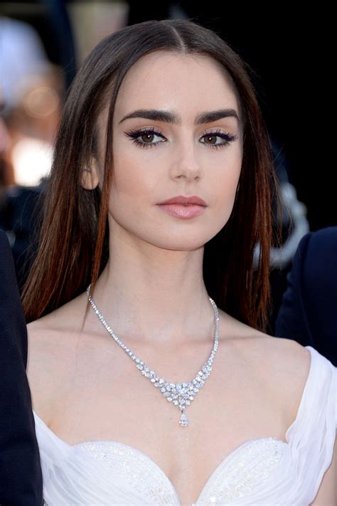 lily jane collins lily collins style lily collins makeup nude makeup beauty makeup hair