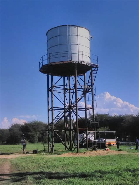 Steel Tower For Water Tank 4×6 Mtr 6000 Kd Kuwait Steel Works And