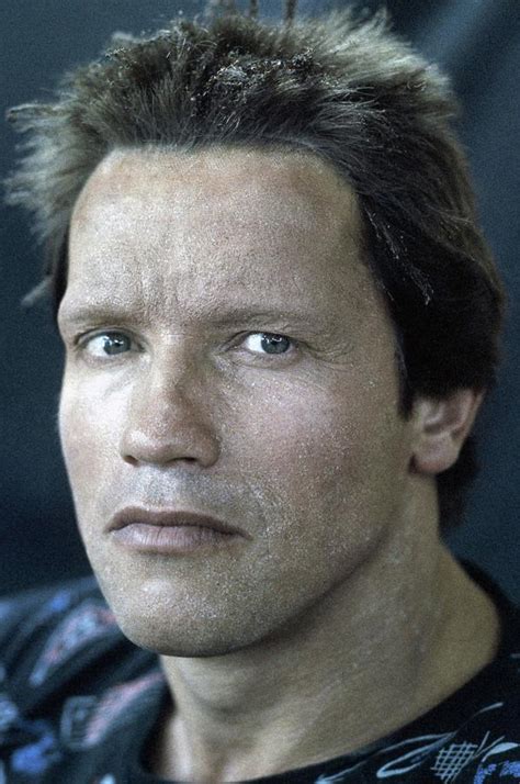 I told you i'd be back. Arnold Schwarzenegger In The Terminator -1984-. Photograph ...
