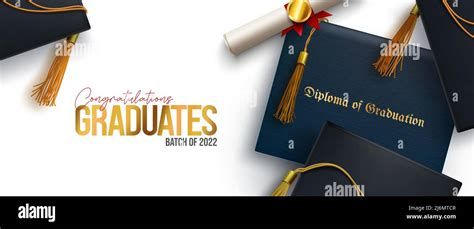 Graduation Greeting Vector Background Design Congratulations Graduates