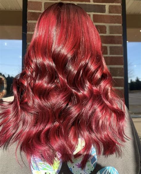 Ruby Red Hair Color Ruby Red Hair Ruby Red Hair Color Red Hair