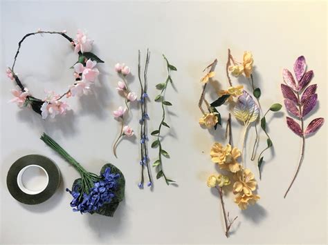 Flower Crown Making Supplies Diy A Violet Life
