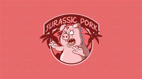 Jurassic Pork Graphics Motion Array