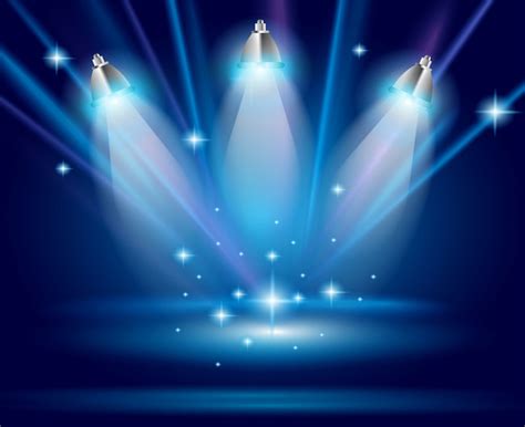 Stage Spotlight Beam Background Material Star Poster, Stage, Spotlight ...