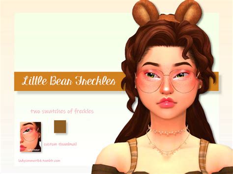 The Sims Resource Freckles N05