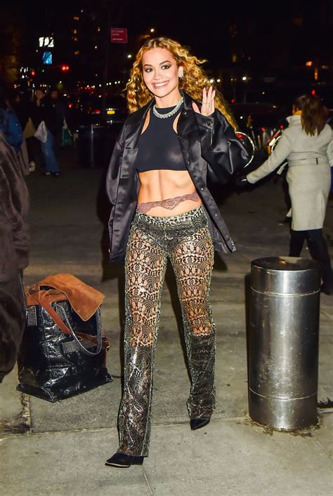 Rita Ora Night Out Style New York 02 01 2023 CelebMafia
