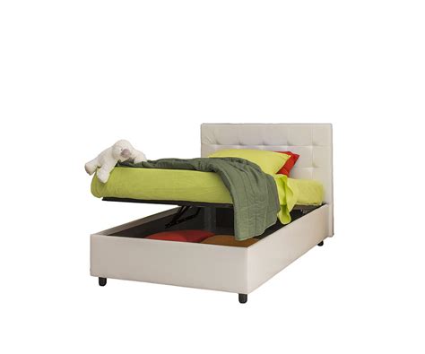 Spesso i letti, soprattutto i letti matrimoniali, hanno al di sotto del materasso un comodo contenitore dove riporre la questi letti si chiamano letti con contenitore e vengono prodotti gi� cos� fatti dalle migliori marche che producono letti e arredamenti in genere. LETTO ALLA FRANCESE 140 AGNESE CON CONTENITORE | Duzzle