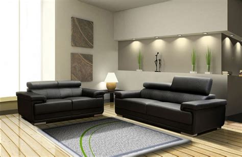 Canapé 3 2 pas cher. TOPDECO Canapé 3+2 Galaxy noir pas cher - Soldes Canapé ...