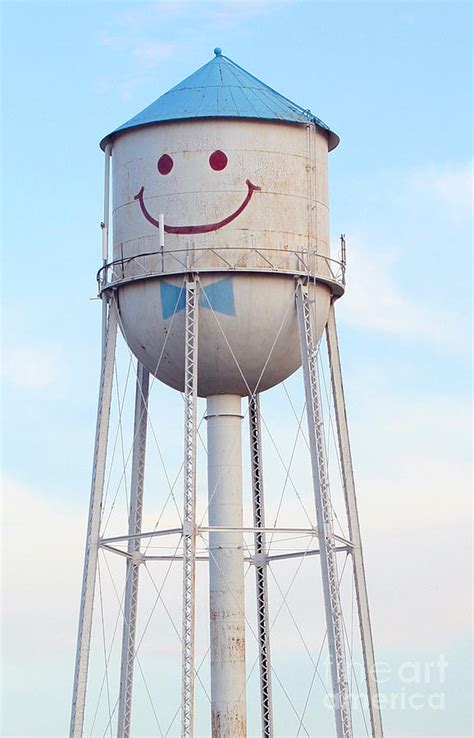 Smiley Water Tower That Used To Be In My Town But Got Torn Down Due To
