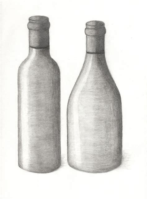 Drawing 101 Wine Bottle 2 By Xycolsen On Deviantart