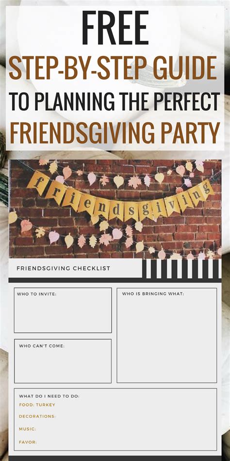 The Step-to-Step Guide to Planning the Perfect Friendsgiving (+ FREE