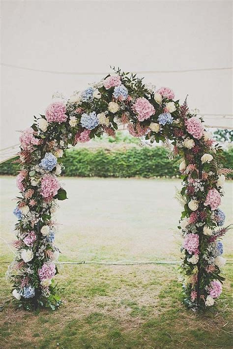 30 Floral Wedding Arch Decoration Ideas Niikeecha Wedding