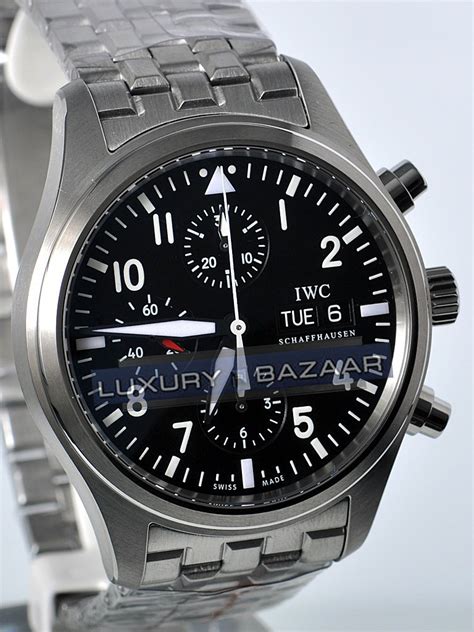Iwc Pilots Chrono Automatic Iw371704 Luxury Bazaar