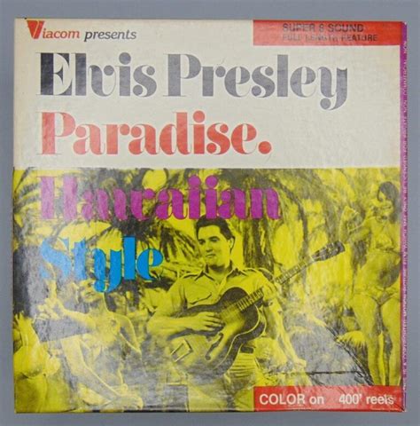 Elvis Presley Paradise Hawaiian Style 8mm Movie Film Reel Vintage Viacom