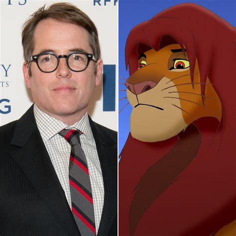 Matthew Broderick Adult Simba In The Lion King Celebrities Who