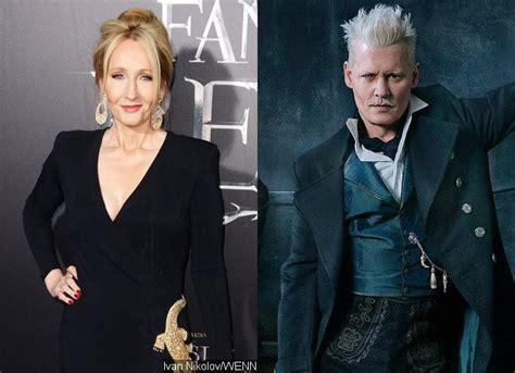 Jk Rowling Defends Casting Johnny Depp In Fantastic Beasts Films