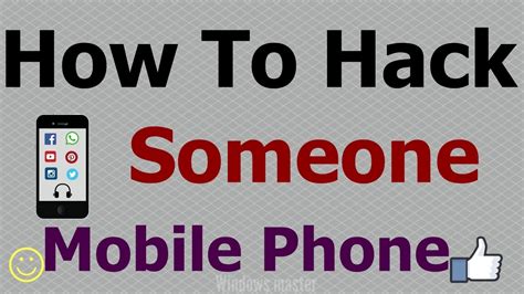 This is especially true when it comes to phone hacking. How to Hack someone Mobile Phone - YouTube