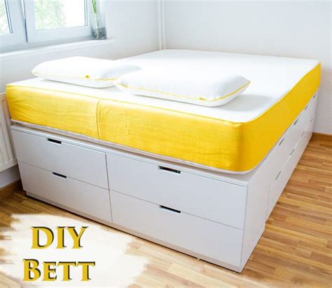At last count, there are 906 over posts on the tag. DIY IKEA HACk - Plattform-Bett selber bauen aus Ikea ...