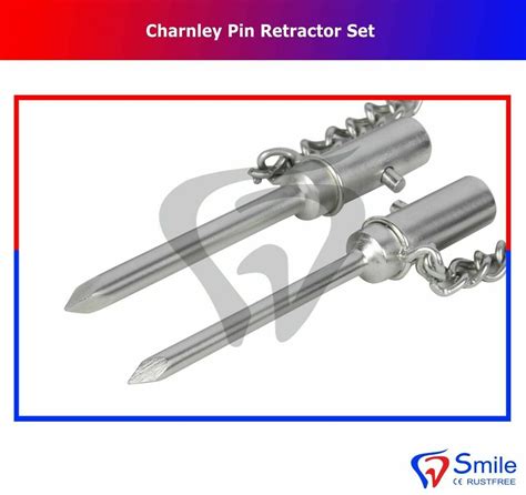 New Charnley Pin Retractor Set Surgical Veterinary Orthopaedic