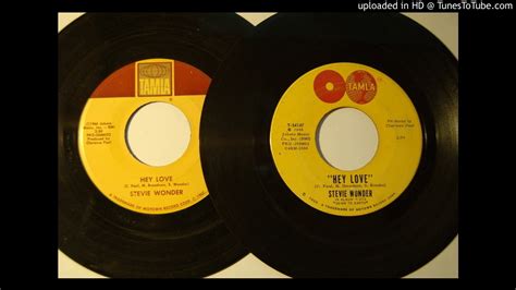 Motown Stevie Wonder Hey Love Tamla 54147 Feb 19676 Youtube