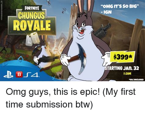 Big Chungus Fortnite Fortnite Battle Royale Wallpapers