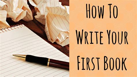 How To Write Your First Book Without Outsourcing It Youtube