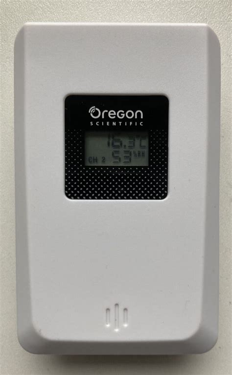 New Oregon Scientific Thgr221 Temperature And Humidity Sensor With