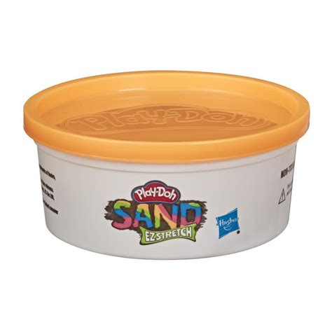 Play Doh Sand Ez Stretch Single Can Of Orange Stretchable Activity Sand