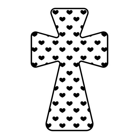 Christian Cross Svg Silhouette Cutting Files Jesus Cross Religious